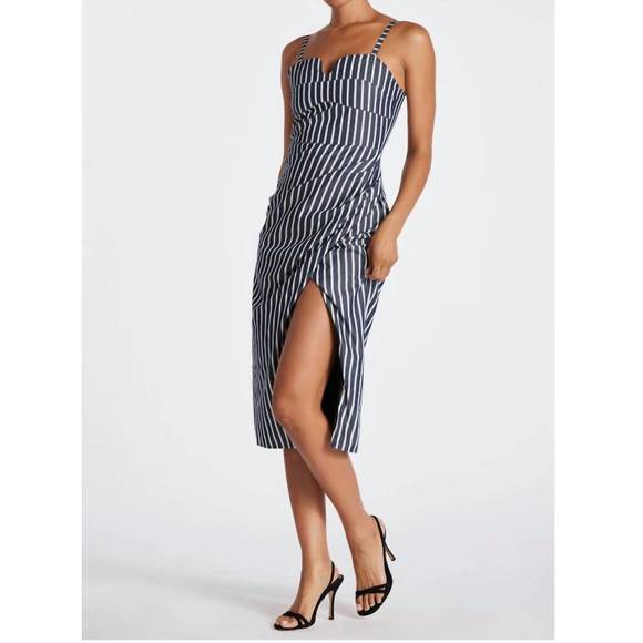 Bishop & Young - Grecian Corset Dress Marine main image 1